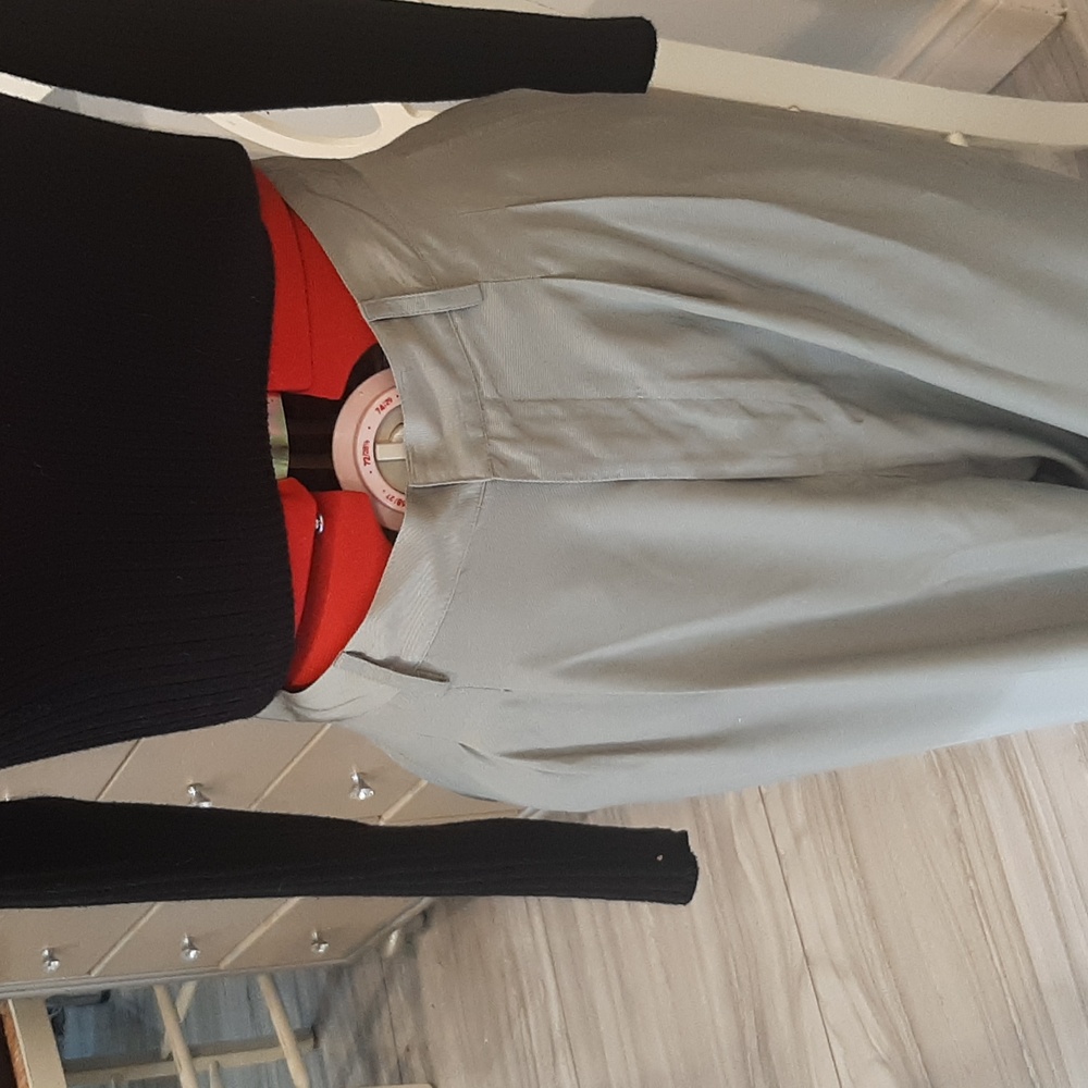 Hache Black Drop Crotch Trouser Pants